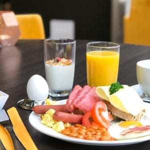 Frokost på Bø Hotell