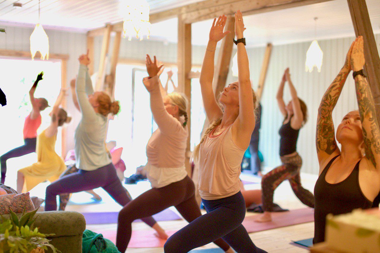Interiør Yogagården,