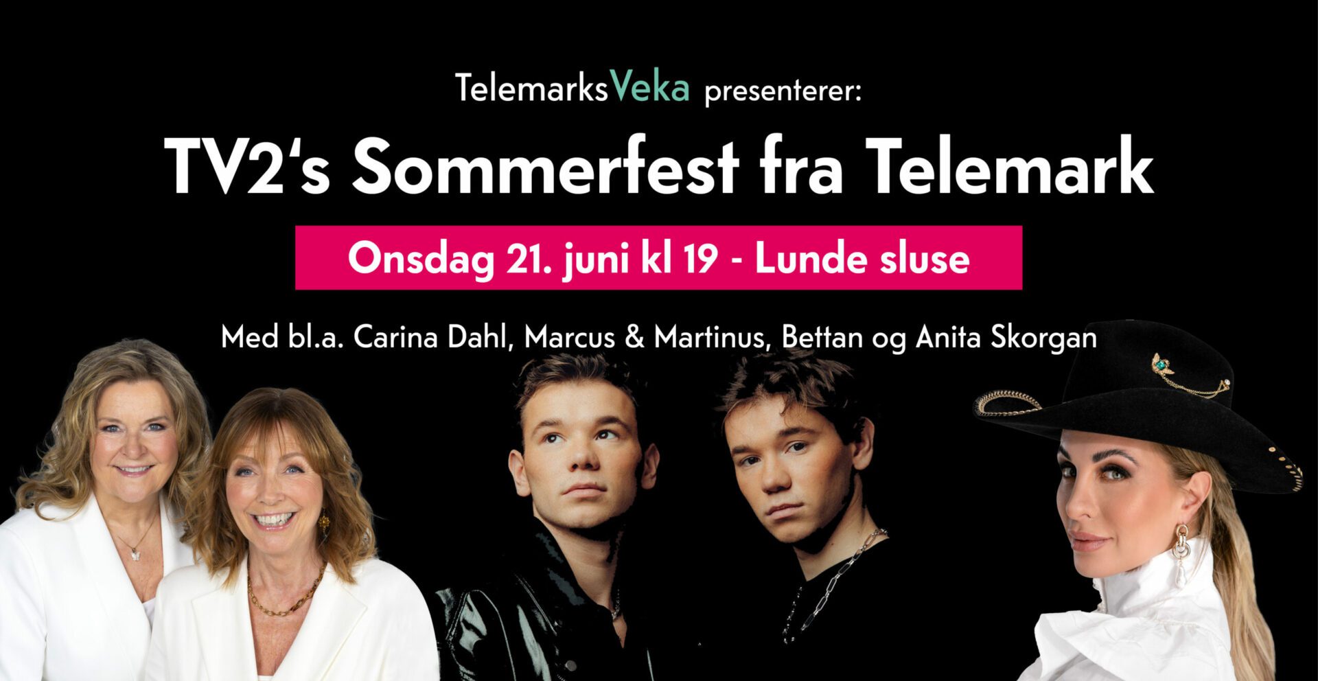 Plakat til showet