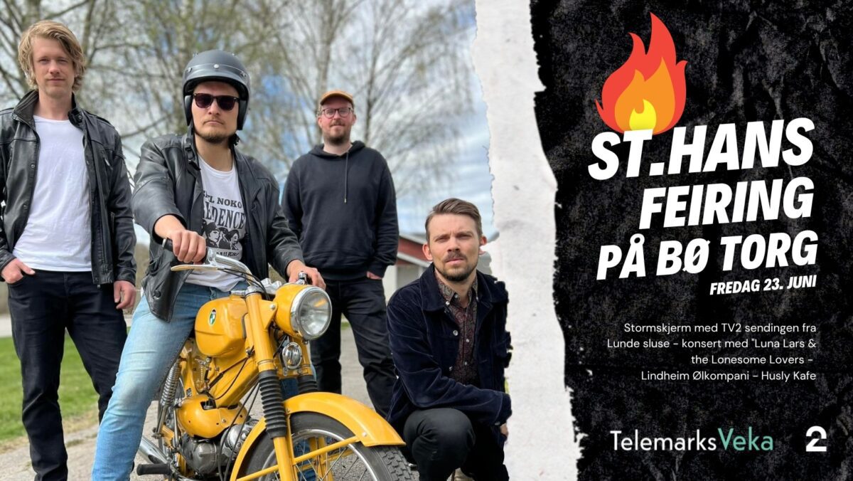 Plakat med bandet