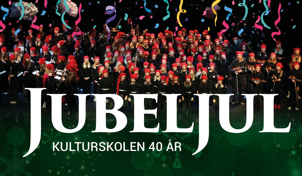 juleshow med kulturskolen i Midt-Telemark. Foto