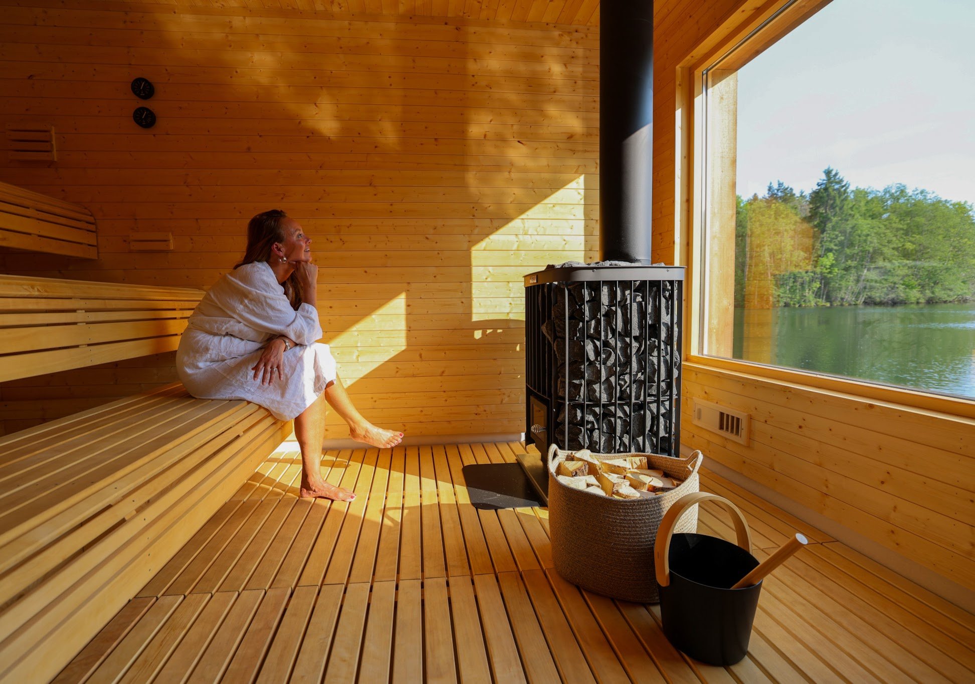 Featured image for “Sauna ved Telemarkskanalen”