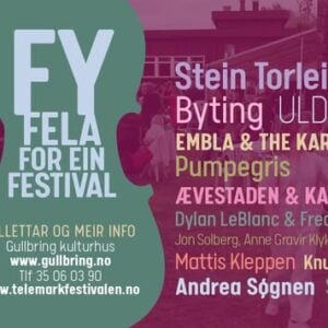 Telemarksfestivalen 2025 plakat