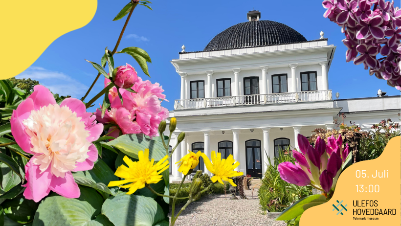 Featured image for “Blomstene snakker på Ulefos Hovedgaard!”