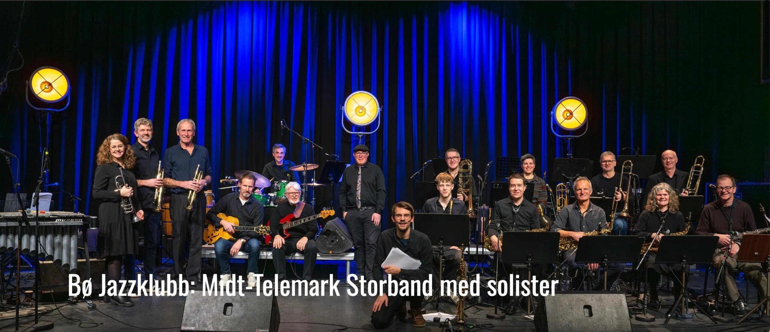 Featured image for “Bø Jazzklubb: Midt-Telemark Storband med solister”