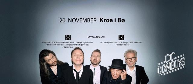 Featured image for “CC Cowboys // Kroa i Bø”